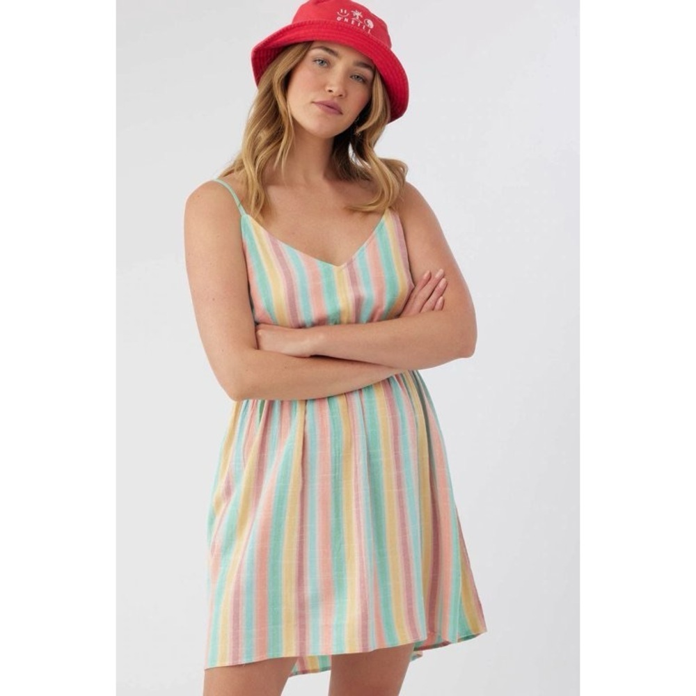 O'Neill Multicolor Striped Mini Dress
